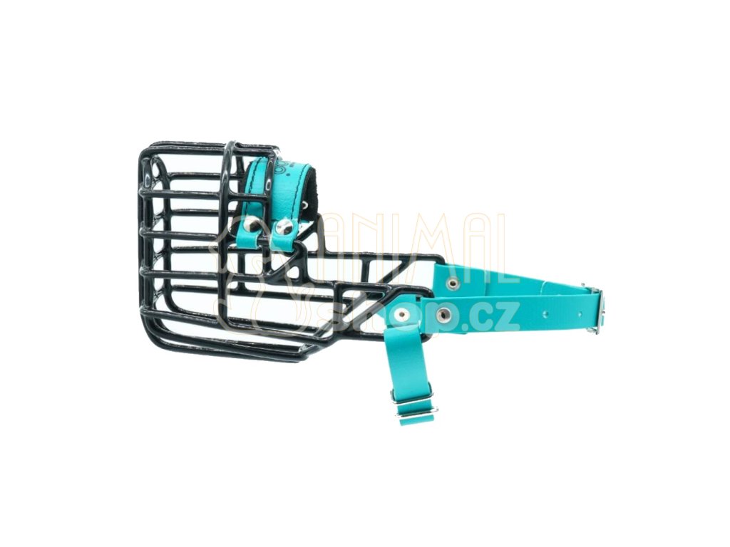 Náhubek černý/Biothane pudl, jezevčík - fena