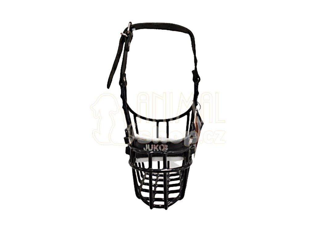 Náhubek černý/kov kokr, foxteriér, velššpringršpaněl - fena