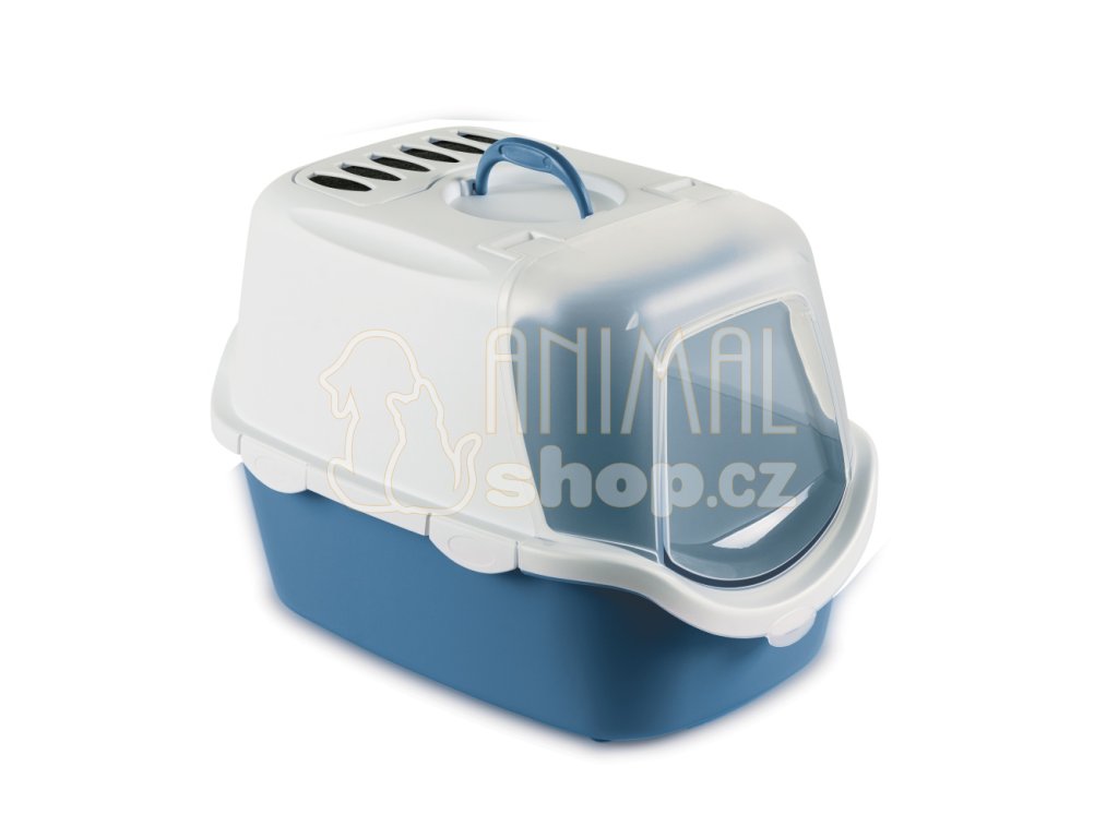 WC uzavřené Cathy Easy Clean, modrá