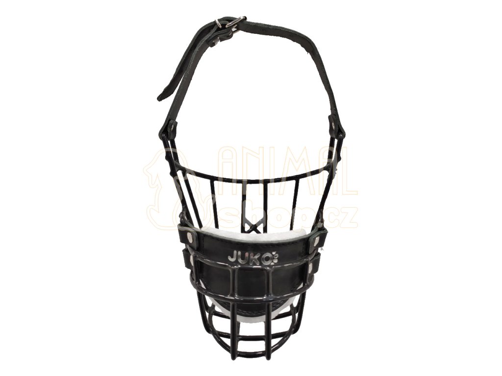 Náhubek černý/kov pitbul, labrador, čau čau, staford - pes