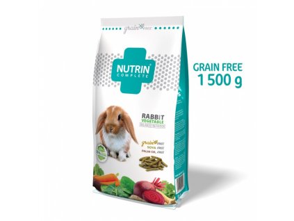 NUTRIN Complete Králík Vegetable GRAIN FREE 1500g
