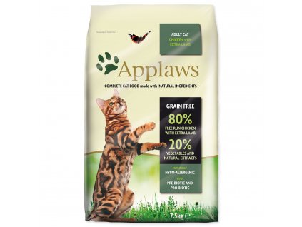 APPLAWS Dry Cat Chicken with Lamb