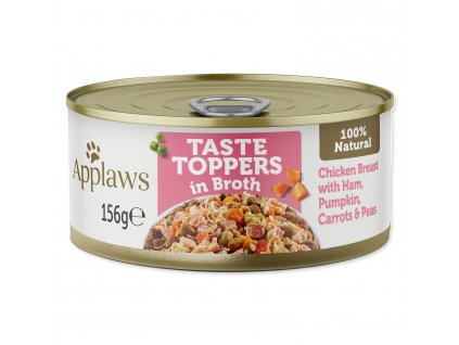 Konzerva APPLAWS Dog Chicken, Ham & Vegetables