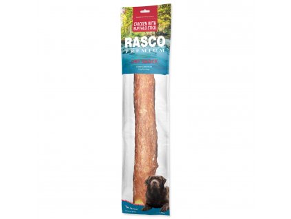 Pochoutka RASCO Premium bůvolí tyčinka obalená kuřecím masem 41 cm