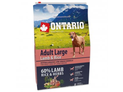 ONTARIO Dog Adult Large Chicken & Potatoes & Herbs