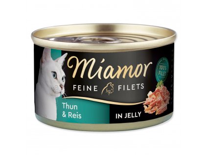 Konzerva MIAMOR Feine Filets tuňák + rýže v želé