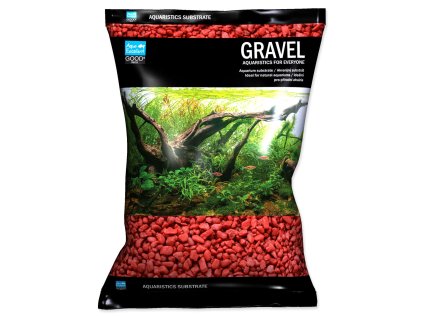 Písek Aqua Excellent svítivě růžový 3-6mm 3kg
