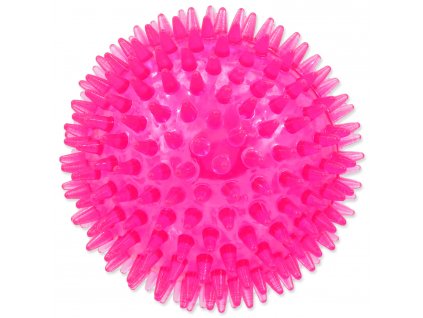 Hračka DOG FANTASY míček pískací růžový 8 cm