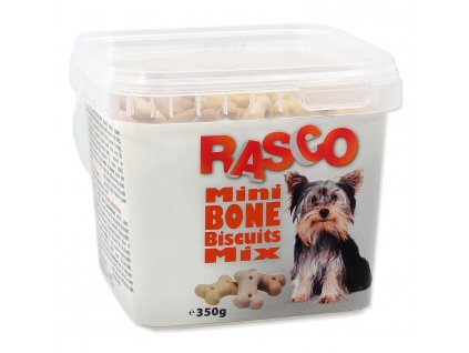 Sušenky RASCO Dog mikro kosti mix