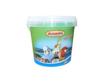 Avicentra písek pro ptáky s mušlemi, kyblík 1,5kg