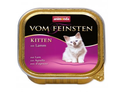 Paštika Animonda Vom Feinstein Kitten jehně 100g