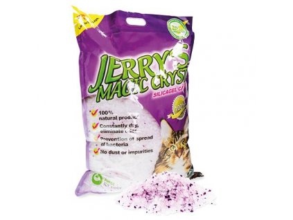 Kočkolit Jerrys Magic Crystals 16l Levandule