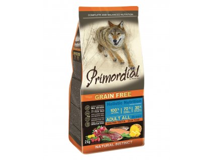 Primordial GF Adult Trout & Duck 2 kg