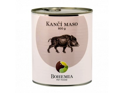 BOHEMIA Kančí maso ve vlastní šťávě 800 g