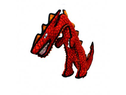 TUFFY Dinosaur DESTRUCTOSAURUS - červený stojící