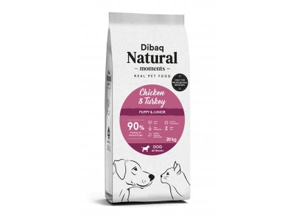 dibaq natural breeder puppy a junior chicken a turkey