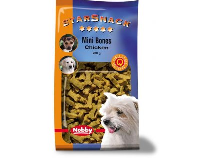 Nobby pamlsek - StarSnack Mini Bones Chicken 200 g