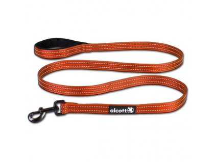 Vodítko nylon Visibility oranžové 3,5x180 Alcott