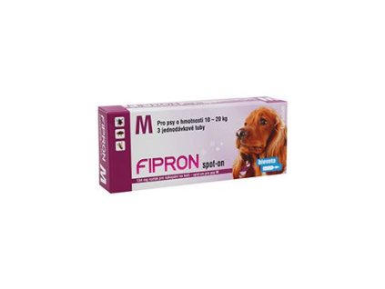 Fipron 134mg Spot-On Dog M sol 3x1,34ml