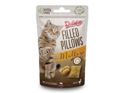 Dafíko plněné polštářky pro kočky s maltozou 40g