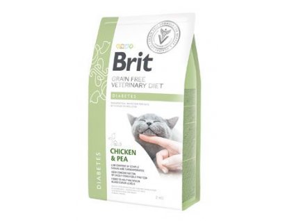 Brit VD Cat GF Diabetes 2kg