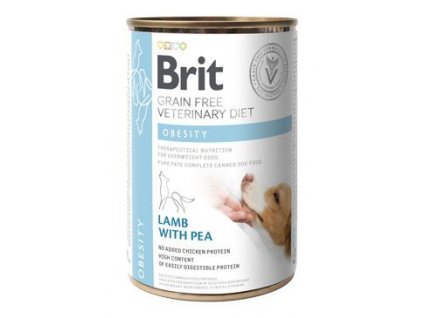 Brit VD Dog GF konz. Obesity 400g