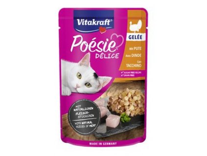 Vitakraft Cat Poésie DéliGelee kapsa krůtí 85g