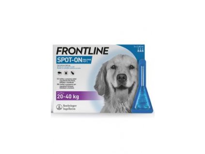 Frontline Spot-on pro psy L (20-40kg) 3x2,68ml