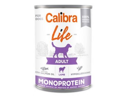 Calibra Dog Life  konz.Adult Lamb 400g