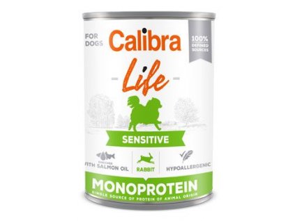 Calibra Dog Life  konz.Sensitive Rabbit 400g