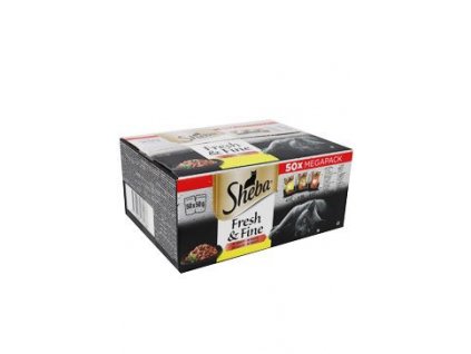 Sheba kapsa Fresh&Fine drůbeží výběr 50x50g