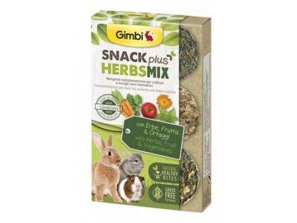 Gimbi Snack Plus bylinky MIX 50g