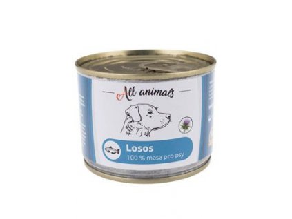 All Animals DOG konz. Losos mletý 200g