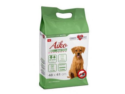 Podložka absorbční pro psy Aiko Soft Care 48x41cm 6ks