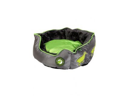 Pelech Running Oval Bed zelenošedá Kiwi - v rozměrech M-XL (zelenošedá M)