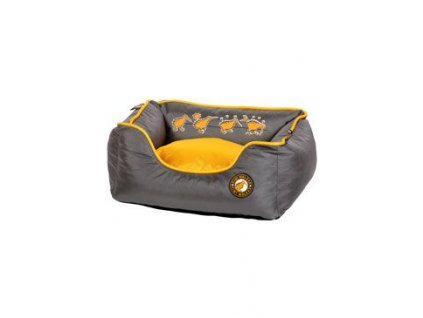 Pelech Running Sofa Bed oranžovošedá Kiwi - v rozměrech S-XXL (oranžovošedá S)