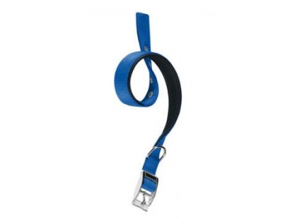Obojek nylon DAYTONA C 53cmx25mm - v 5 barvách (modrý 53cmx25mm)