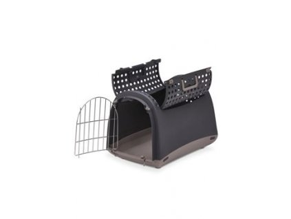 Přepravka pro kočky a psy Cabrio IMAC 50 x 32 x 34,5 cm - různé barvy (barva hnědá)