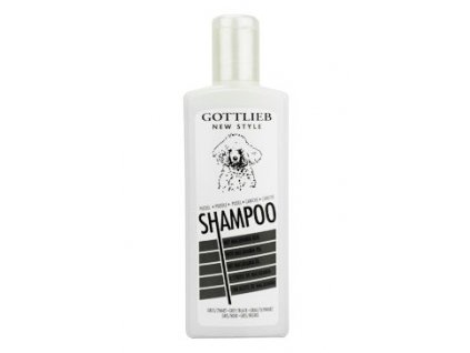 Gottlieb šampon Pudl s makadam.olej Black 300ml