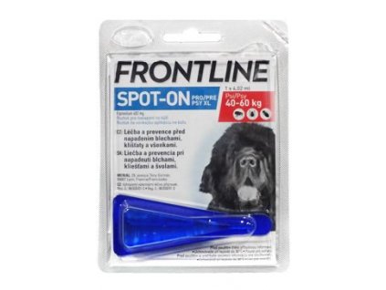 FRONTLINE SPOT ON pro psy XL (40-60kg) - 1x4,02ml