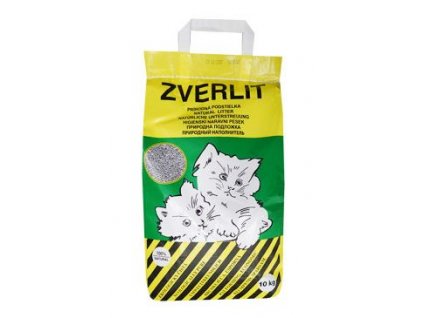 ZVERLIT Podestýlka zelená,hrubá, kočka 10kg