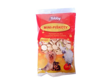 Piškoty krmné mini Tobby 120 g