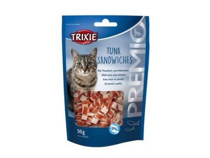 Trixie Premio Tuna Sandwiches tuňák/kuřecí kočka 50g