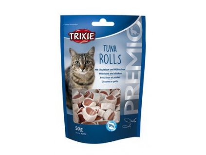 Trixie Premio Tuna Rolls s tuňákem/kuřecím kočka 50g