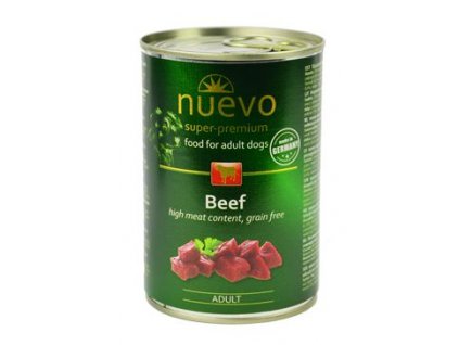 Nuevo pes Adult Hovězí konz. 400g