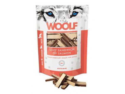 WOOLF Classic poch. Soft Sandwich of Salmon 100g