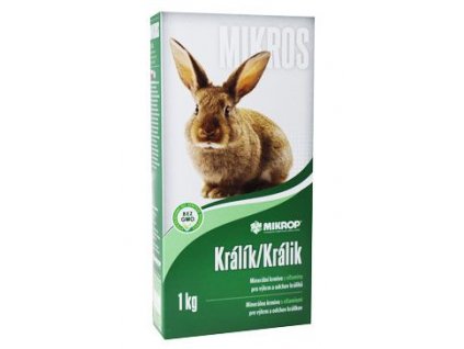 Mikros Králík plv 1kg krabička