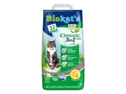 Podestýlka Biokat´s Classic Fresh 10l