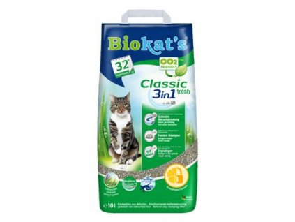 Podestýlka Biokat´s Classic Fresh 10L