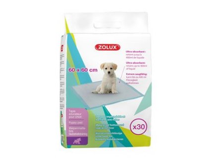 Podložka štěně 60x60cm ultra absorbent bal 30ks Zolux